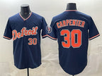 Detroit Tigers #30 Kerry Carpenter Navy Fedasgoge 2026 Alternate Vapor Premier Limited Stitched Jersey