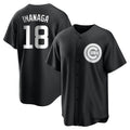 Chicago Cubs #18 Shota Imanaga Player Black Fedasgoge Game Stitched Jerseys