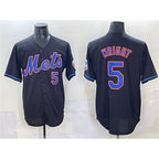 New York Mets #5 David Wright Black Fedasgoge Limited Stitched Jersey