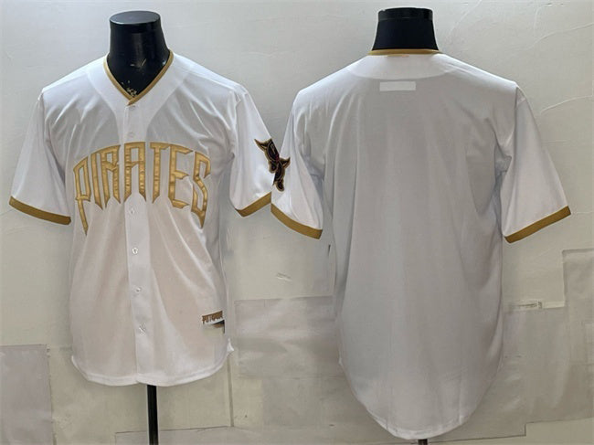 Pittsburgh Pirates Blank White Fedasgoge 2026 City Connect Stadium Stitched Jersey