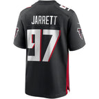 A.Falcons #97 Grady Jarrett Black Fedasgoge Game Player Jersey