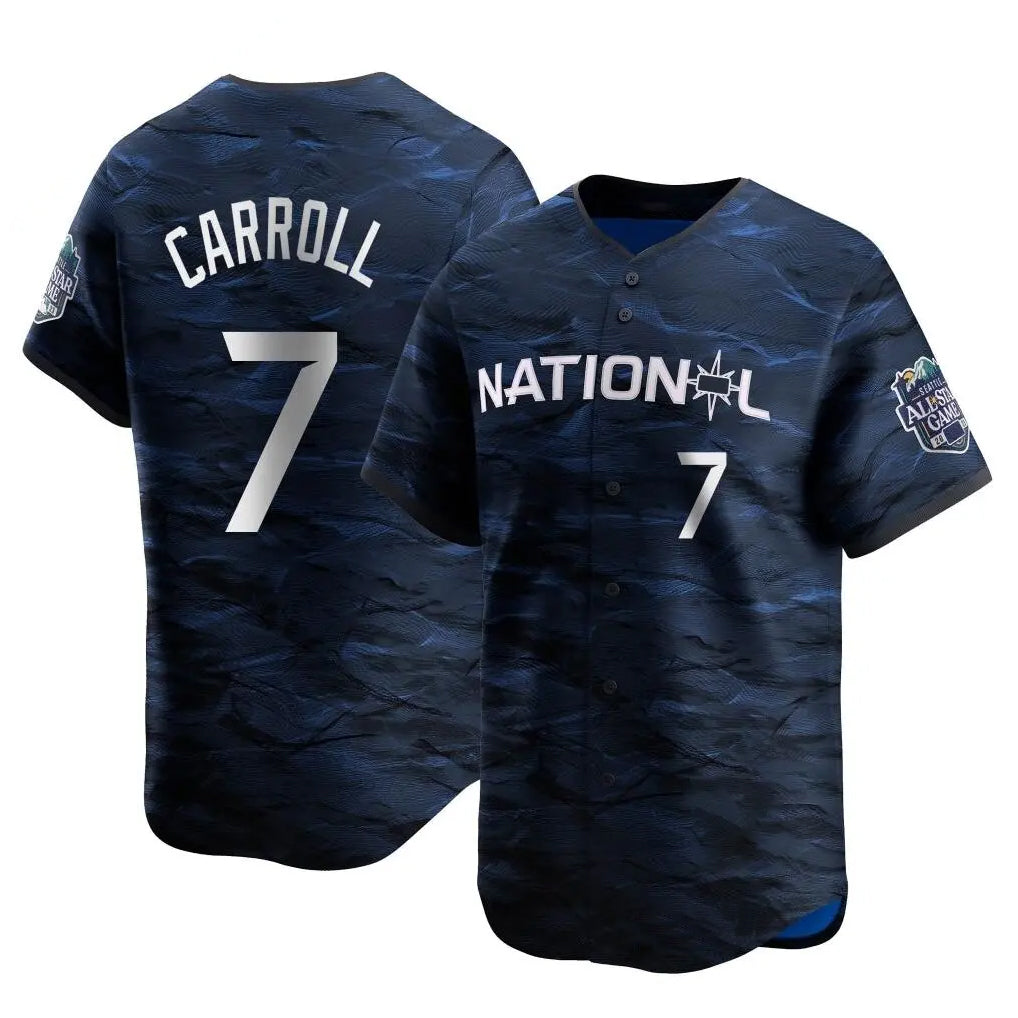 Arizona Diamondbacks #7 Corbin Carroll Player Royal Fedasgoge Limited National League Game All-Star Stitched Jerseys