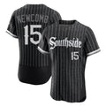 Chicago White Sox #15 Sean Newcomb Player Black Fedasgoge City Connect Limited Elite Home Stitched Jerseys