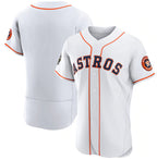 Houston Astros Blank White Fedasgoge 2022 World Series Flex Base Stitched Jersey
