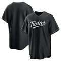 Minnesota Twins Blank Black Fedasgoge Lights Out Limited Stitched Jersey