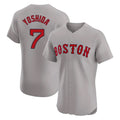 Boston Red Sox #7 Masataka Yoshida Player Gray Fedasgoge Road Limited Elite Home Game Stitched Jerseys1