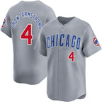 Chicago Cubs #4 Pete Crow-Armstrong Gray Fedasgoge Limited Stitched Jersey