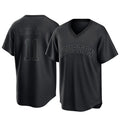 Houston Astros #11 Cam Smith Player Black Fedasgoge Fashion T-shirt Home Game Stitched Jerseys