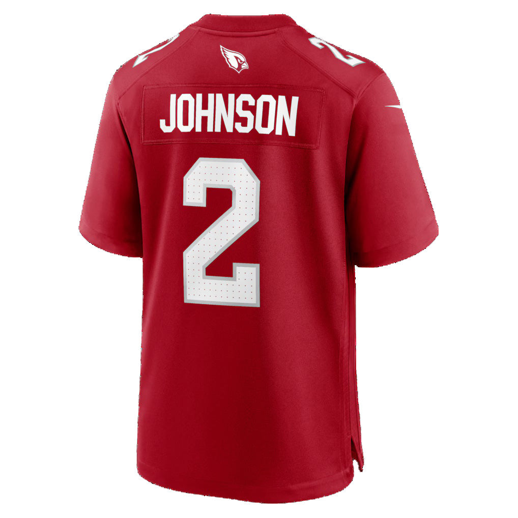 A.Cardinals #2 Will Johnson Cardinal Fedasgoge Team Game Jersey