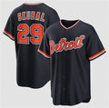 Detroit Tigers #29 Tarik Skubal Navy Fedasgoge Alternate Stitched Jersey