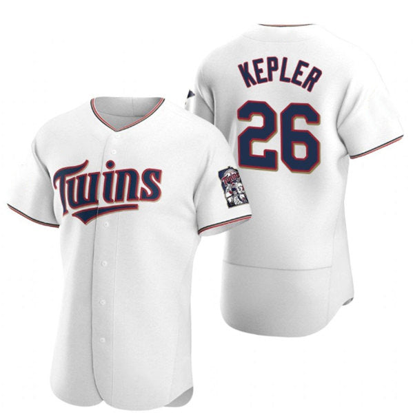 Minnesota Twins #26 Max Kepler White Fedasgoge Flex Base Stitched Jersey