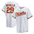 Baltimore Orioles #29 Samuel Basallo White Fedasgoge Replica Player Jersey