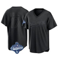 Los Angeles Dodgers #17 Shohei Ohtani Player Black Fedasgoge World Series Meet Pitch Fashion T-shirt Stitched Jerseys