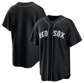 Boston Red Sox Blank Black Fedasgoge Lights Out Limited Stitched Jersey