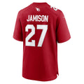 A.Cardinals #27 D'Shawn Jamison Fedasgoge Cardinal Team Game Jersey