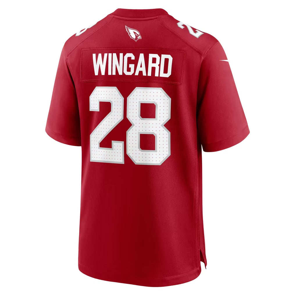 A.Cardinals #28 Andrew Wingard Cardinal Team Game Football jersey Fedasgoge