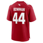 A.Cardinals #44 Shawn Bowman Cardinal Team Game Football jersey Fedasgoge