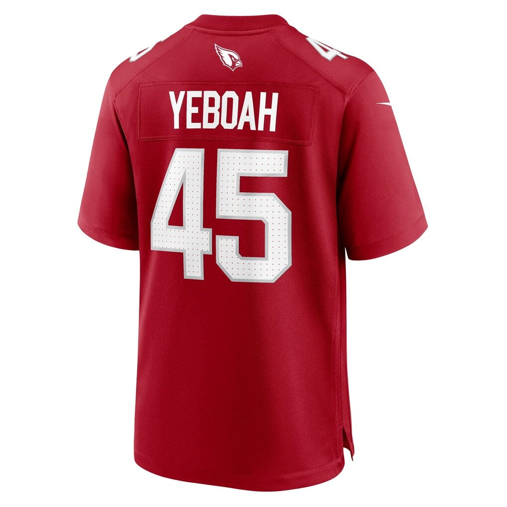 A.Cardinals #45 Kenny Yeboah Cardinal Team Game Jersey Fedasgoge