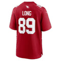 A.Cardinals #89 Hunter Long Cardinal Team Game Football jersey Fedasgoge