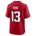 A.Falcons #13 Cooper Rush Red Team Game Football jersey Fedasgoge