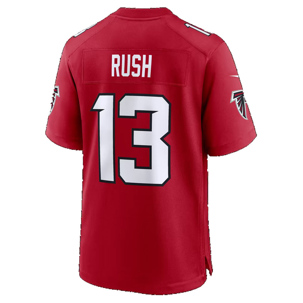 A.Falcons #13 Cooper Rush Red Team Game Football jersey Fedasgoge