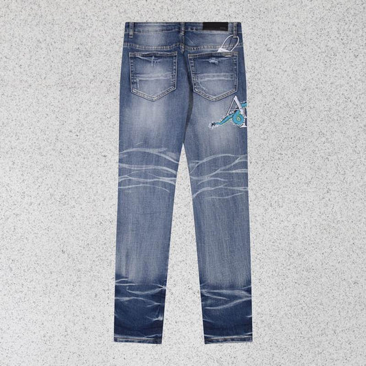 Men's Amiri Fashionable Casual Jeans Pants Size M-2XL