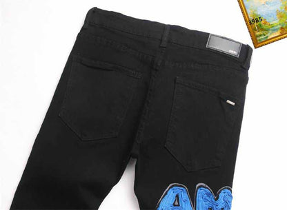 Men's Amiri Fashionable Casual Jeans Pants Size 28-36