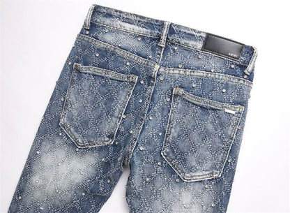 Men's Amiri Fashionable Casual Jeans Pants Size 28-38