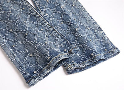 Men's Amiri Fashionable Casual Jeans Pants Size 28-38