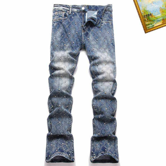 Men's Amiri Fashionable Casual Jeans Pants Size 28-38