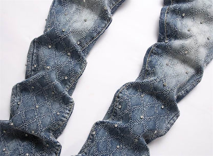 Men's Amiri Fashionable Casual Jeans Pants Size 28-38