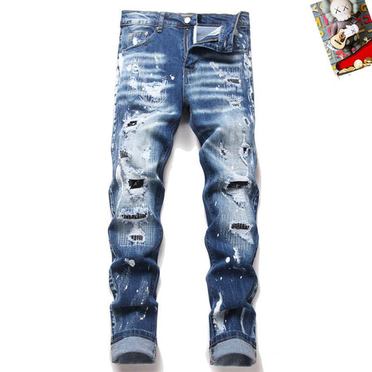 Men's Amiri Fashionable Casual Jeans Pants Size 29-38