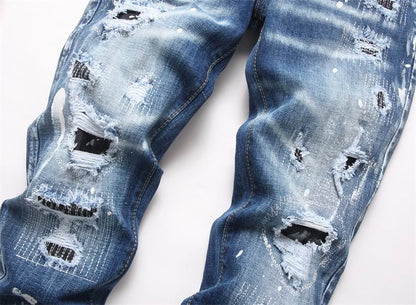 Men's Amiri Fashionable Casual Jeans Pants Size 29-38