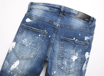 Men's Amiri Fashionable Casual Jeans Pants Size 29-38