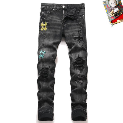 Men's Amiri Fashionable Casual Jeans Pants Size 29-38