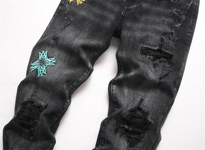 Men's Amiri Fashionable Casual Jeans Pants Size 29-38