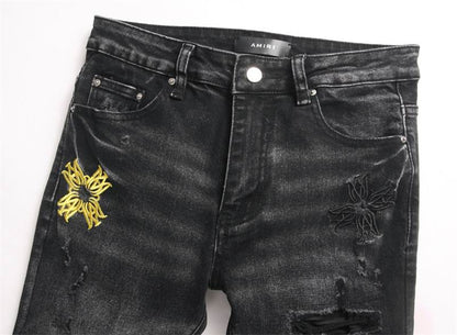 Men's Amiri Fashionable Casual Jeans Pants Size 29-38