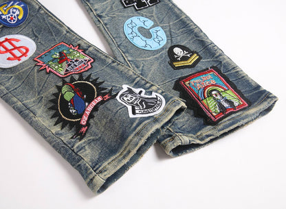 Men's Amiri Fashionable Casual Jeans Pants Size 29-38