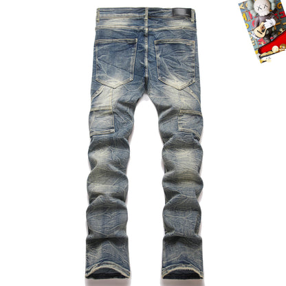 Men's Amiri Fashionable Casual Jeans Pants Size 29-38