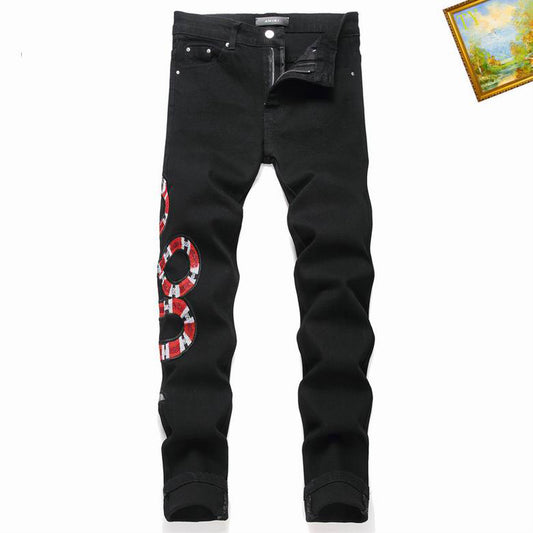 Men's Amiri Fashionable Casual Jeans Pants Size 28-38