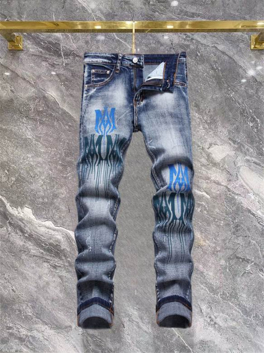 Men's Amiri Fashionable Casual Jeans Pants Size 29-38