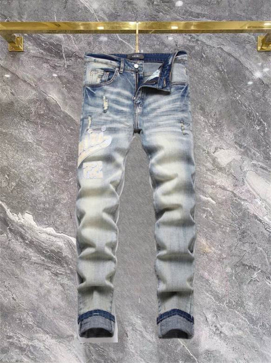 Men's Amiri Fashionable Casual Jeans Pants Size 29-38