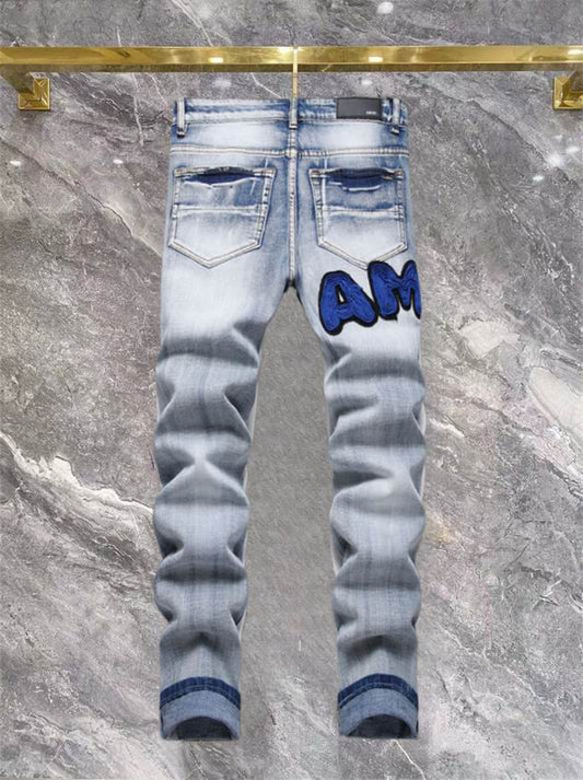 Men's Amiri Fashionable Casual Jeans Pants Size 29-38