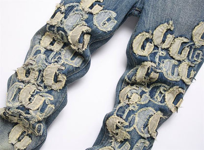Men's Amiri Fashionable Casual Jeans Pants Size 29-38
