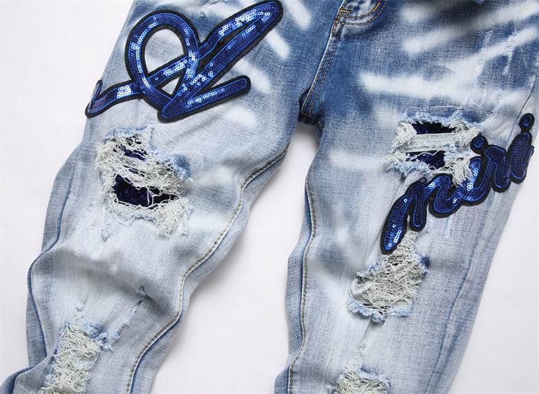 Men's Amiri Fashionable Casual Jeans Pants Size 29-38