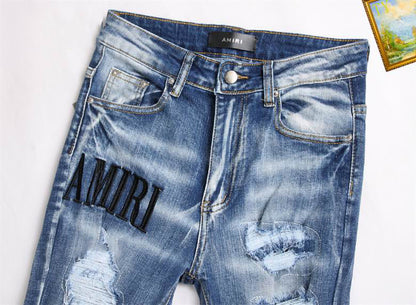 Men's Amiri Fashionable Casual Jeans Pants Size 29-38