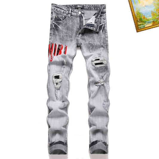 Men's Amiri Fashionable Casual Jeans Pants Size 29-38