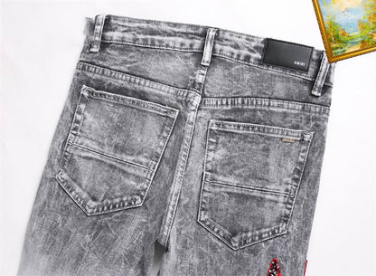 Men's Amiri Fashionable Casual Jeans Pants Size 29-38