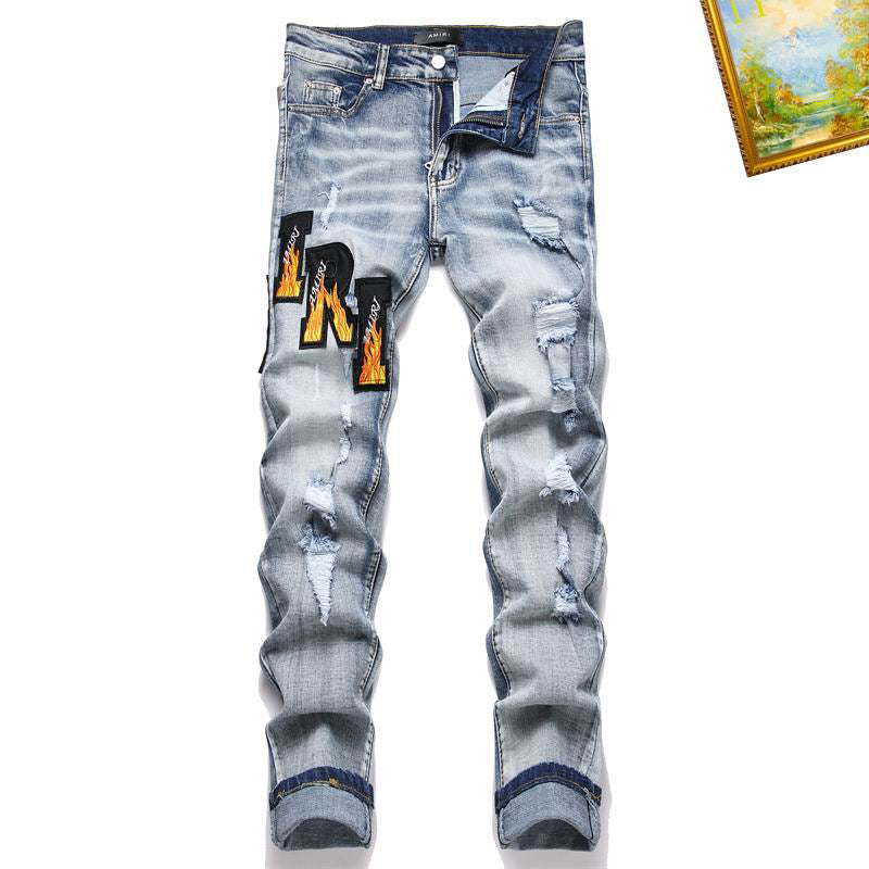 Men's Amiri Fashionable Casual Jeans Pants Size 29-38