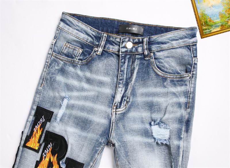 Men's Amiri Fashionable Casual Jeans Pants Size 29-38